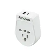 Jackson Inbound Slim USB-A & C Travel Adaptor - USA & UK and more to AU/NZ