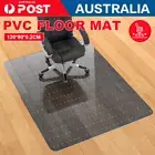 120X90CM Chair Mat Office PVC Carpet Floor Protectors Home Room Computer Work