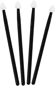 Gogogmee 4pcs Eyeshadow Brush for Even Makeup Finish Soft Applicator Tool for Eye Makeup for Travel and Versatile Needs Includes Eyeliner Lip Gloss Brush