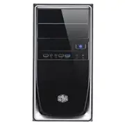 COOLER MASTER ELITE 344 MATX CASE + ELITE 500W 230V PSU, SILVER, USB3.0, WITH 120MM FRONT