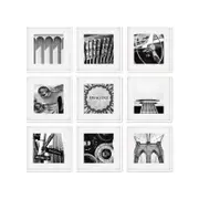 Cooper & Co. Pack Of 9 Square Frame White