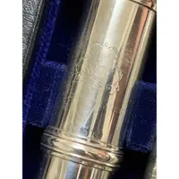 在飛比找蝦皮購物優惠-古董法國廠Selmer londen銀管焊孔長笛+muram