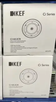 KEF Ci160.2CR Round Uni-Q Two-way 160mm In-Ceiling Speaker