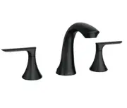 Moen 84517BL Findlay 8" Widespread Bathroom Faucet - Matte Black
