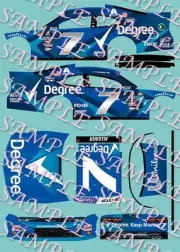 PreOrder 2023 Justin Allgaier Degree 1/64 Peel& Stick Decals