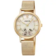 Citizen KP5-425-91 Watch Wicca Disney Mickey & Minnie Special Model Gold F/S