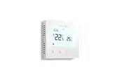Thermogroup Thermotouch 7.6iG White Glass Thermostat 16A Max Load 5220A