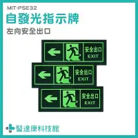 在飛比找Yahoo!奇摩拍賣優惠-醫達康 逃生指示燈 逃生指示牌 緊急出口 標識貼紙 MIT-