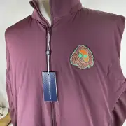 Holderness & Bourne Grateful Dead Jerry Garcia King Vest Men's Size XXL Claret