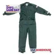 G-Force GFR4125LRGBK Black L Fire Retardant Cotton Driving Suit SFI 3.2A/1