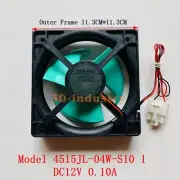 Fit For Midea Refrigerator Cooling Fan NMB 4515JL-04W-S10 12V 0.10A 11.3*11.3CM