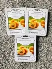 3 Westinghouse Wax Free Fragrance Disk APRICOT & AGAVE Scent