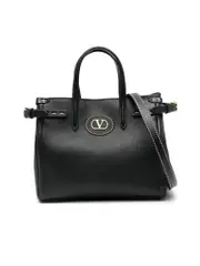 Valentino Garavani Leather Shopper Tote