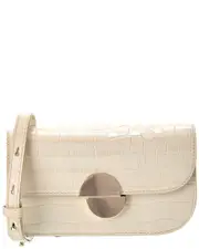 Jason Wu Croc-Embossed Leather Clutch
