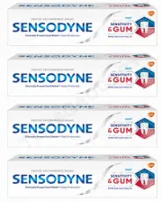 4 SENSODYNE SENSITIVITY & GUM Daily Protection Clinical Toothpaste 75ml