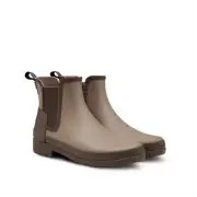 Hunter Refined Texture Block Chelsea Women's Boots, Kettle/Fjord, W9