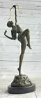 Collectible Hot Cast Nude Diane The Huntress Bronze Sculpture Home Decor Figure