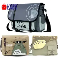 在飛比找蝦皮商城精選優惠-【Fashion bags】龍貓斜背包 日韓版帆布斜背包 動