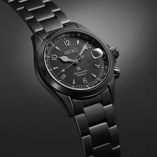 【SEIKO 精工】PROSPEX系列 夜視黑潮 限量 機械腕錶 母親節 禮物 SK042(SPB337J1/6R35-02F0SD)