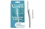 Gillette Venus Dermaplaning Tool 1 Razor + 2 Refills New Sealed Box