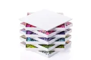 STORFEX 8 Puzzle Sorting Trays with Lid