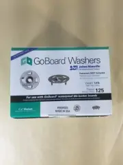 Lot of 18 Boxes GoBoard Washers 1 1/4" John Manville Anti-Turn Waterproof Backer