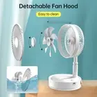 Portable Standing Fan Foldable Oscillation Telescopic Floor Fan Support 4 G