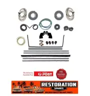 CHRYSLER VALIANT VH VJ CL PANEL VAN RUBBER KIT (NO 1/4 VENT) see listing BLACK (for: Chrysler)