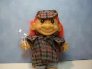 DETECTIVE / SHERLOCK HOLMES - 5" Russ Troll Doll - NEW IN ORIGINAL BAG - ORANGE