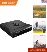 Dual-Slot CFast SD UHS-II Card Reader USB 3.2 Gen 2 High-Speed Data