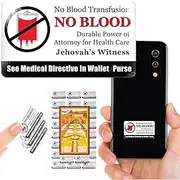 Vongsado -Bulk 26pcs- No Blood Transfusion Premium 3D Stickers - Accessories of Cell Phone,Ministry Supplies - for JW,Jehovah Witness Gifts,JW.org,Men,Her and Women (BO 26)