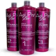 Agi Pro Liss Kera-X Semi Di Lino Prodew 500 3X1000ml/33.8 fl.oz.
