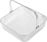 [PHENOFICE] Air Fryer Frying Basket French Fries Basket Mesh Stainless Steel Perfect for Chicken
