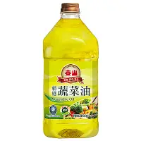 在飛比找Yahoo奇摩購物中心優惠-泰山 精選蔬菜油(3L)