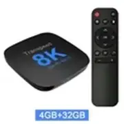Transpeed Android 13 TV Box ATV Dual Wifi with TV Apps 8K Video BT5.0+ RK3528 4K