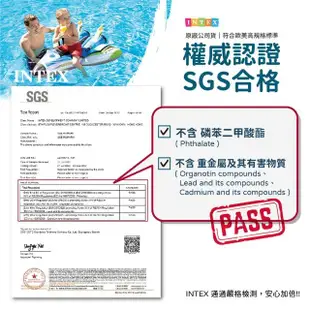 【INTEX】Vencedor 229CM圓形家庭豪華水池(充氣游泳池 家庭游泳池 兒童游泳池-2入)