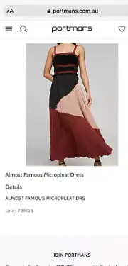 Portmans Womens Dress , Size 12