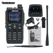 UV-668 5W Walkie Talkie Handheld Transceiver VHF UHF Radio 240 Channels#THX