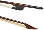 YoungMonic Violin Bow Full Size 4/4 Carbon Fiber Violin Bows Advanced Brazilwood Baroque Bows Well Balance Bow Lightweight Fiddle Bow Mongolian White Horse Hair (01)