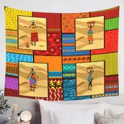 African Prints and Women Tapestry