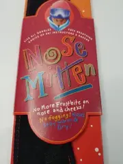 NEW Nose Mitten by EDEL Fleece Ski Goggles Strap No Fogging Made in USA