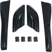 Car Accessories 8Pcs/Set Car Roof Rack Protection Cover Black Trim Rack Shell,Compatible with Hyundai Tucson 2004 2005 2006 2007 2008