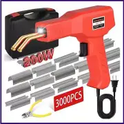 GNI 200W Plastic Welder Kit, 3000PCS Hot Staples Plastic Repair Kit Professional