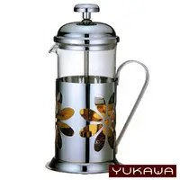 在飛比找PChome24h購物優惠-YUKAWA 多功能濾壓壺350mL (T241)