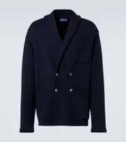 [Ralph Lauren Purple Label] Ralph Lauren Purple Label Cashmere cardigan AU 87 blue