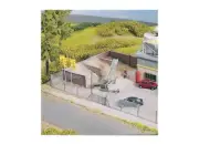 Piko 61132 HO Concrete Plant Sand Bunkers
