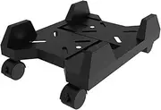 ﻿CPU Holder Mobile CPU Stand, Rolling Desktop PC Tower Floor Stand, Adjustable Width PC Case Holder Cart with 4 Caster Wheels for Most Gaming PC Tower PC Tower Stand(Black)