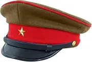 [militaryharbor] WWII Japanese IJA Army EM visor cap wool olive drab