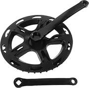 EXHUMKY 1 Set Bicycle Crank Set Replacement Durable Chainring Left Crank Arm for Versatile Bike Repair Tools Lightweight Sturdy Design Compatible with Multiple Models