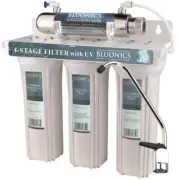 4-Stage Drinking Water Filter UV Ultraviolet Light Purifier for Bacteria CTO GAC
